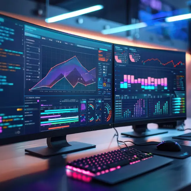 Workstation PC Illustration